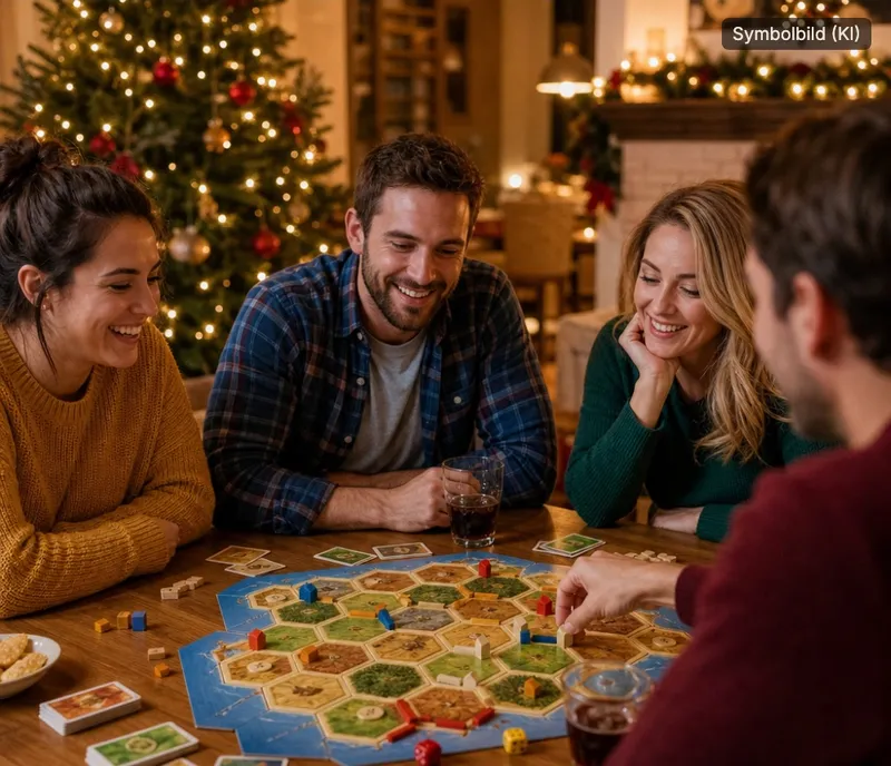 Symbolbild, mit KI erstellt: Catan: Das Spiel (Basisspiel)